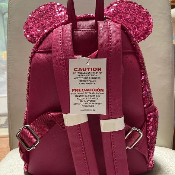 Disney Parks 2022 Loungefly Sequin Orchid - Picture 3 of 3